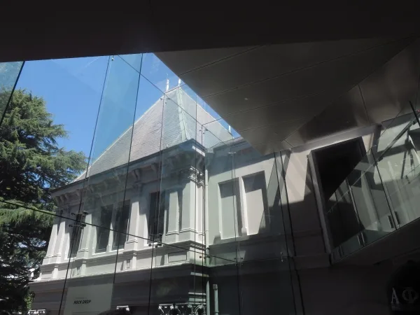 Interior of the Auckland Art Gallery.