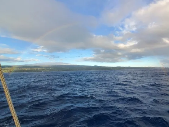 Mauna Kea in a rainbow!