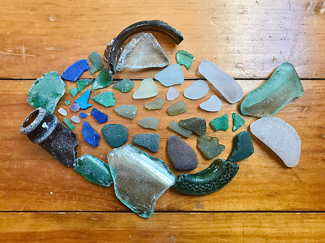 Sea glass