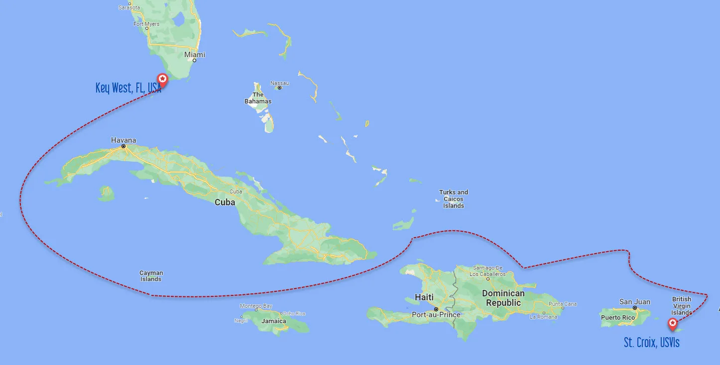 Ocean Exploration Cruise Track