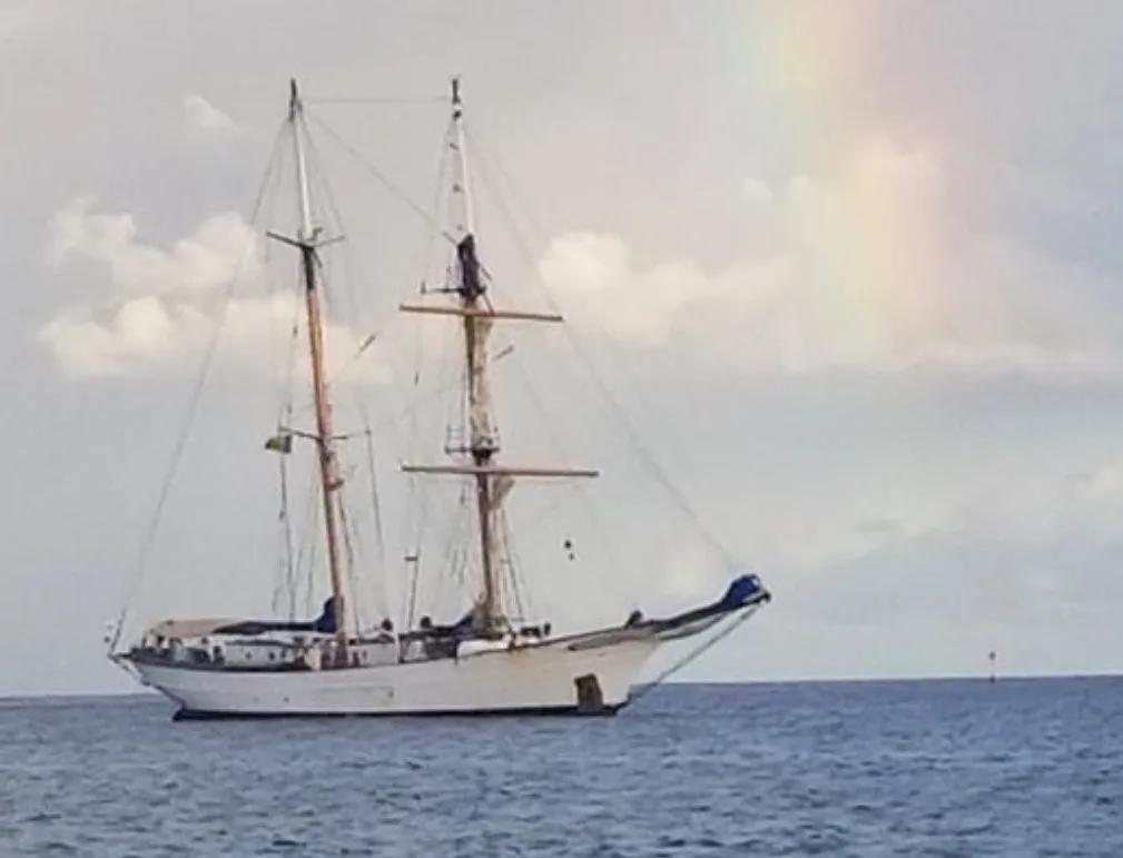 SSV Corwith Cramer at Bequia.