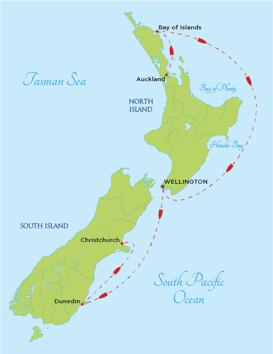 The Global Ocean, New Zealand