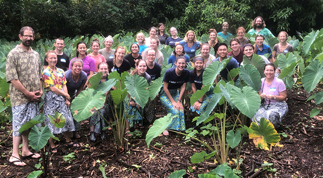 SEA Semester class S-288 in American Samoa!